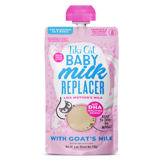 Tiki Cat Baby Milk Replacer with Goat's Milk 6 oz Pouch