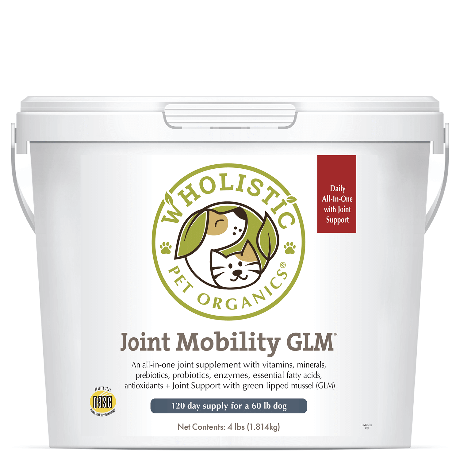 Wholistic Pet Organics Joint Mobility GLM
