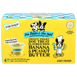 The Bear &The Rat Frozen Yogurt Banana & Peanut Butter