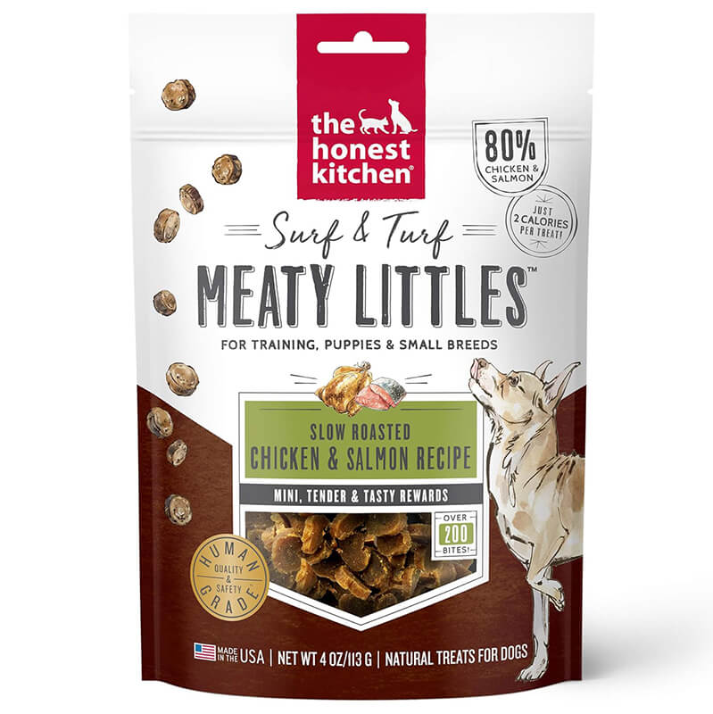 The Honest Kitchen Surf & Turf Meaty Littles Chicken and Salmon