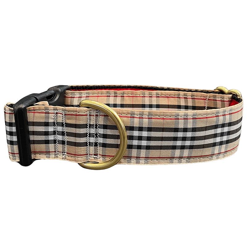Mackenzie Collar English Tan Tartan
