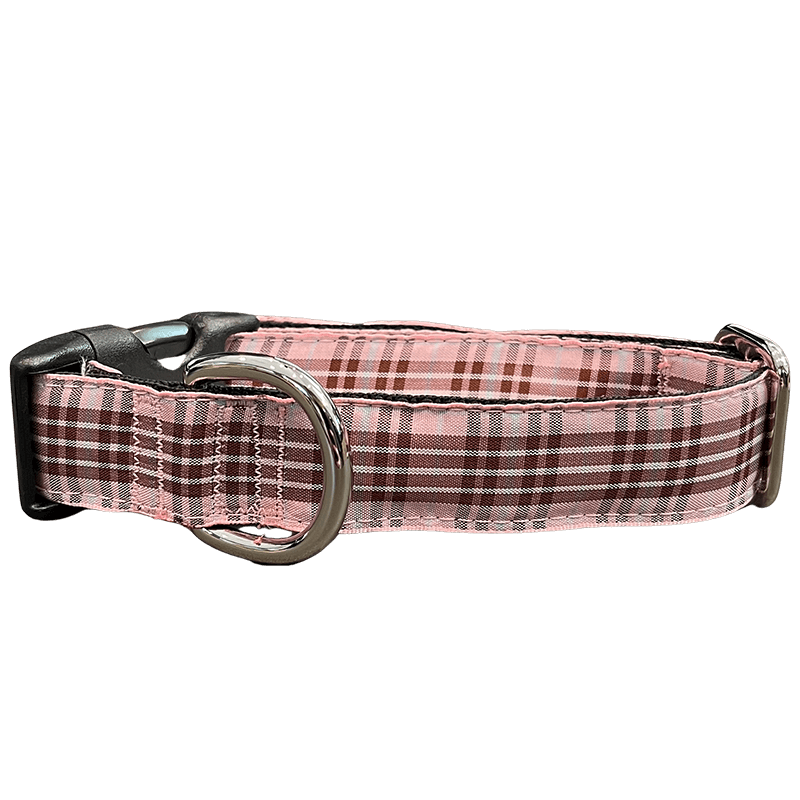 Mackenzie Collar Pink Tartan