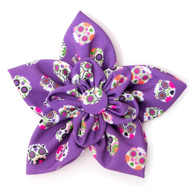 The Worthy Dog Flower Purple Skeletons