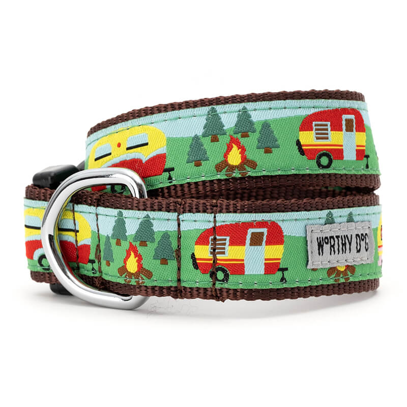 The Worthy Dog Collar Happy Camper