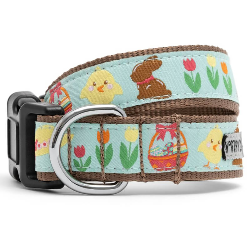 The Worthy Dog Collar Hoppy Easter