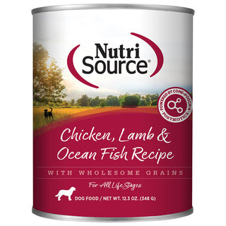 Nutrisource Chicken, Lamb & Oceanfish Recipe