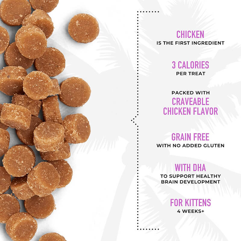 Tiki Cat Baby Soft & Chewy Mini Treats for Kittens
