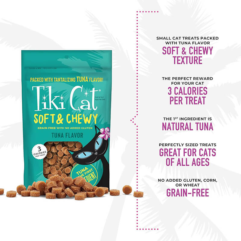 Tiki Cat Soft & Chewy Treat Tuna