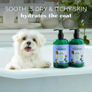 Tropiclean Essentials Soothing Shea Butter Shampoo for Dogs and Cats