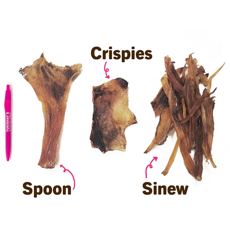 Tuesday's Ostrich Tendon Mix