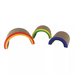 Turbo Rainbow Stack Cat Scratcher