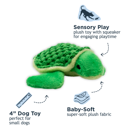 Tall Tails Squeaker Turtle