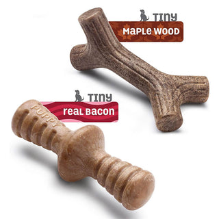Benebone Bacon Zaggler Puppy 2 Pack