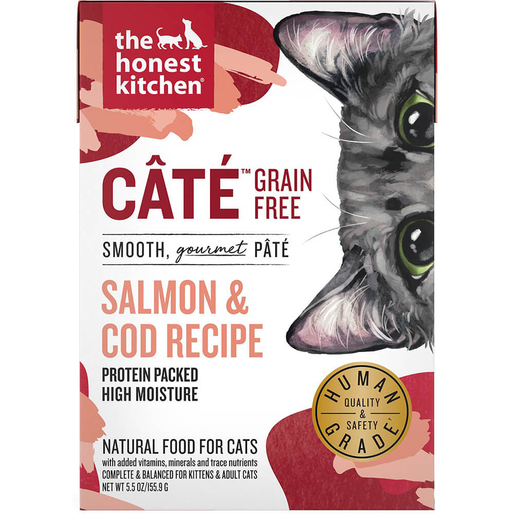 Honest Kitchen CÂTÉ Grain-Free Salmon & Cod Pate