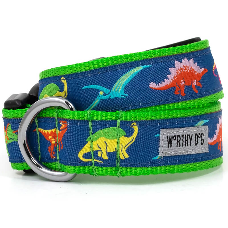 The Worthy Dog Cat Collar Dino