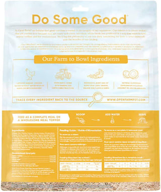 Open Farm Freeze Dried Raw Patties Harvest Chicken