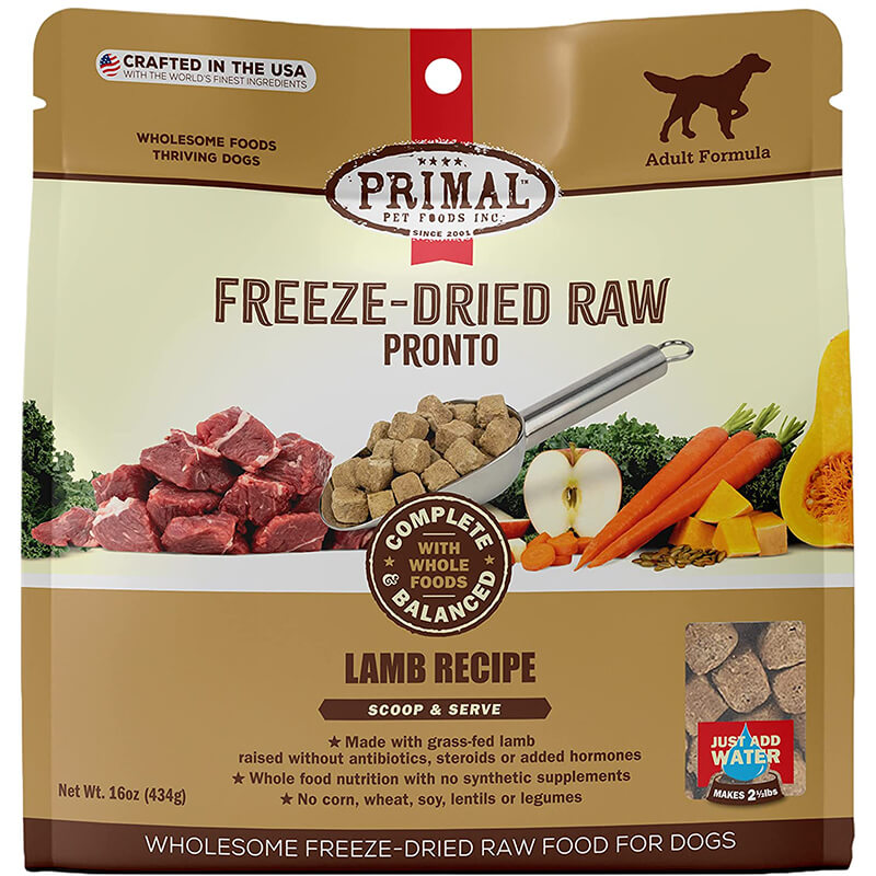 Primal Freeze Dried Pronto Lamb