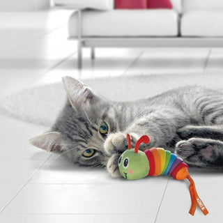 Kong Cat Bat-A-Bout Clackz Caterpillar
