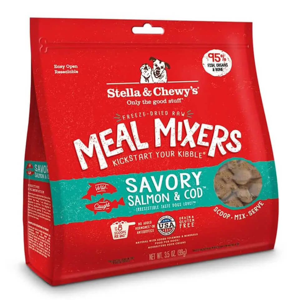 Stella & Chewy's Meal Mixers Savory Salmon & Cod