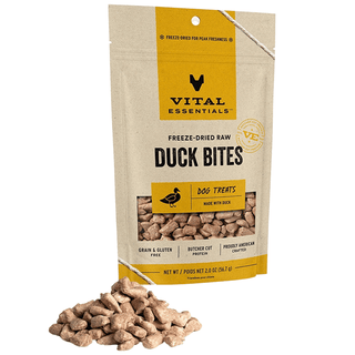 Vital Essentials Freeze Dried Duck Bites