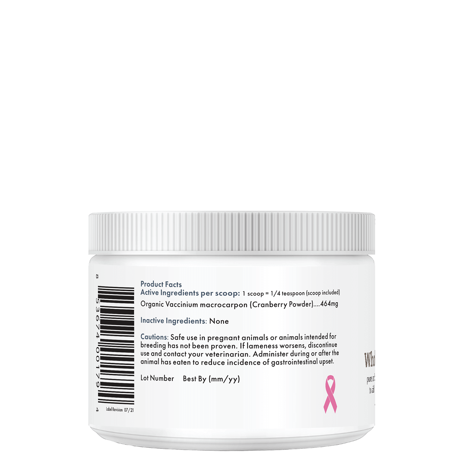 Wholistic Pet Organics WholeCran Intense 1 oz