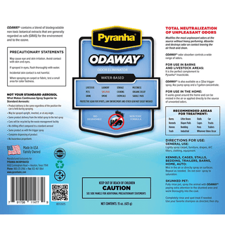 Odaway Odor Absorber Aerosol Spray  15 oz