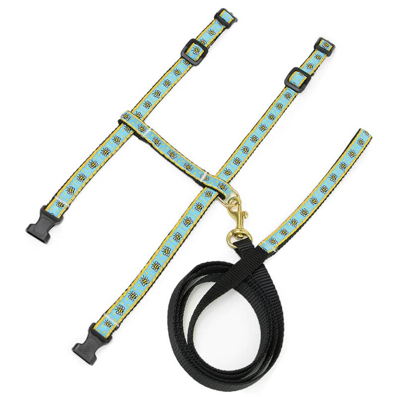 Up Country Cat Harness & Lead set Bee