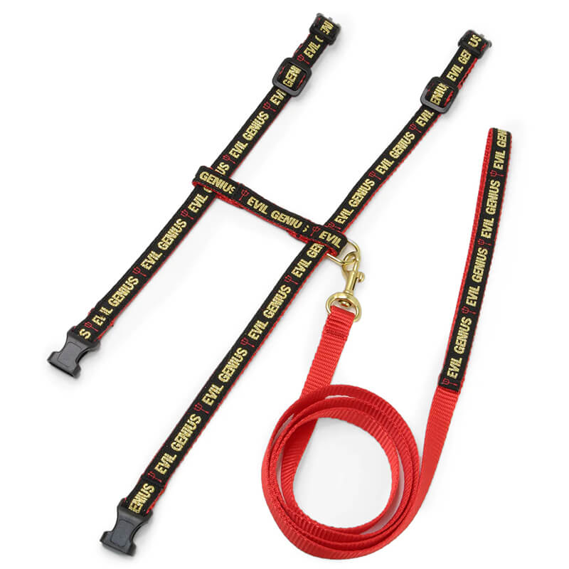 Up Country Cat Harness & Lead Set Evil Genius