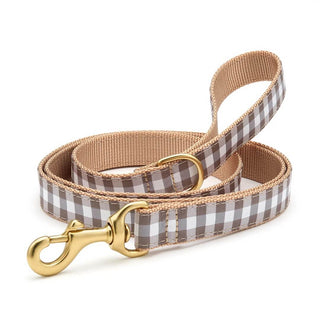 Up Country Gray Buffalo Check Leash