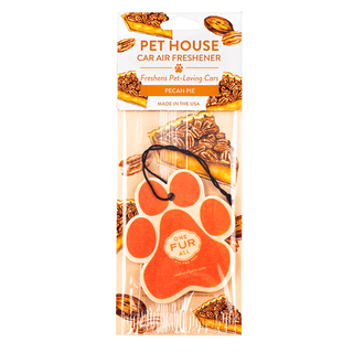 One Fur All Pet House Car Air Freshener Pecan Pie