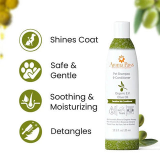 Aroma Paws Organic Olive Oil Shampoo & Conditioner