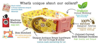 Very Vintage Organic Cotton Collar Meadow
