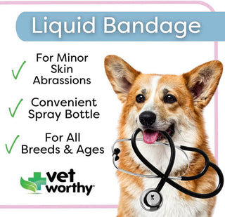 Vet Worthy Liquid Bandage For Dogs