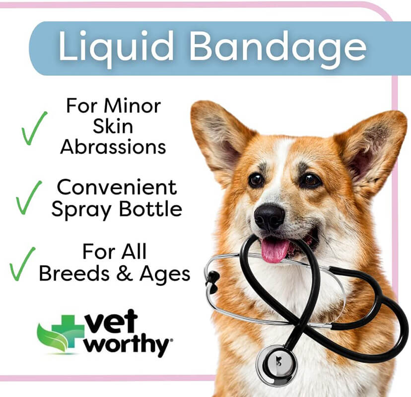 Vet Worthy Liquid Bandage For Dogs