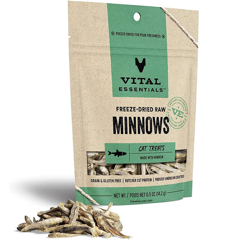 Vital Essentials Cat Freeze Dried Minnow Treat