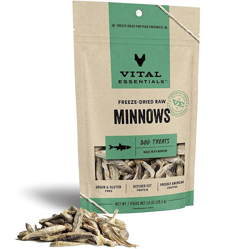 Vital Essentials Freeze Dried Minnows Treat