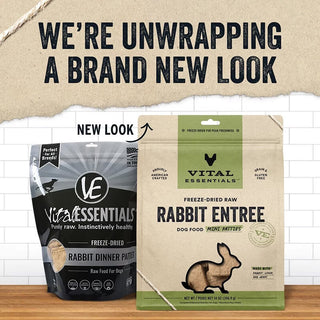 Vital Essentials Frozen Raw Patties Rabbit 6 lbs