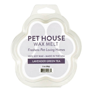 One Fur All Pet House Wax Melt - Lavender Green Tea