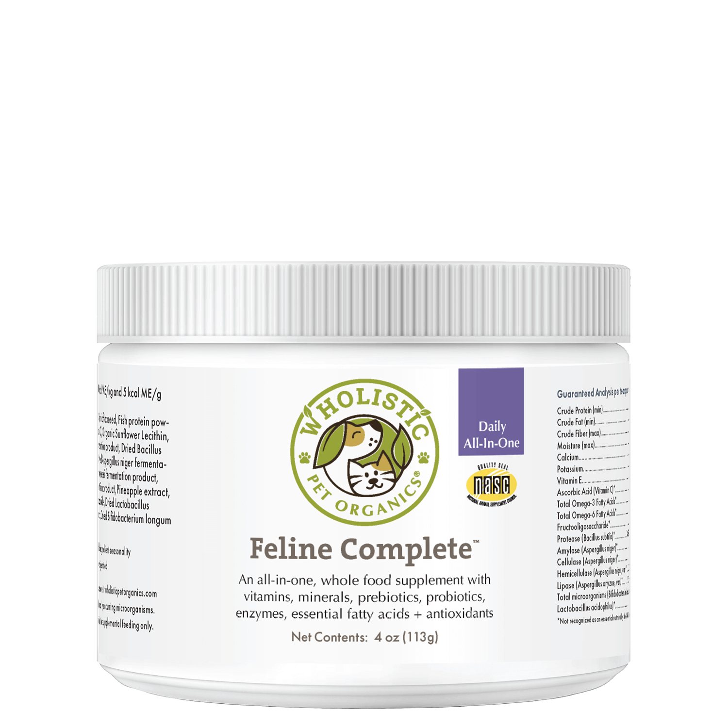Wholistic Pet Organics Feline Complete