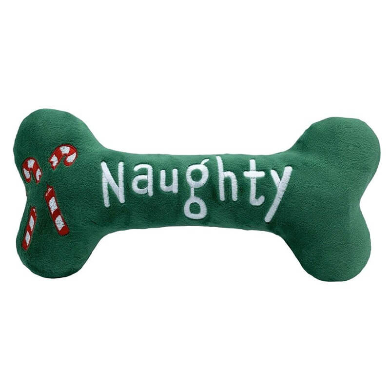 Huxley & Kent Power Plush Naughty Nice Bone