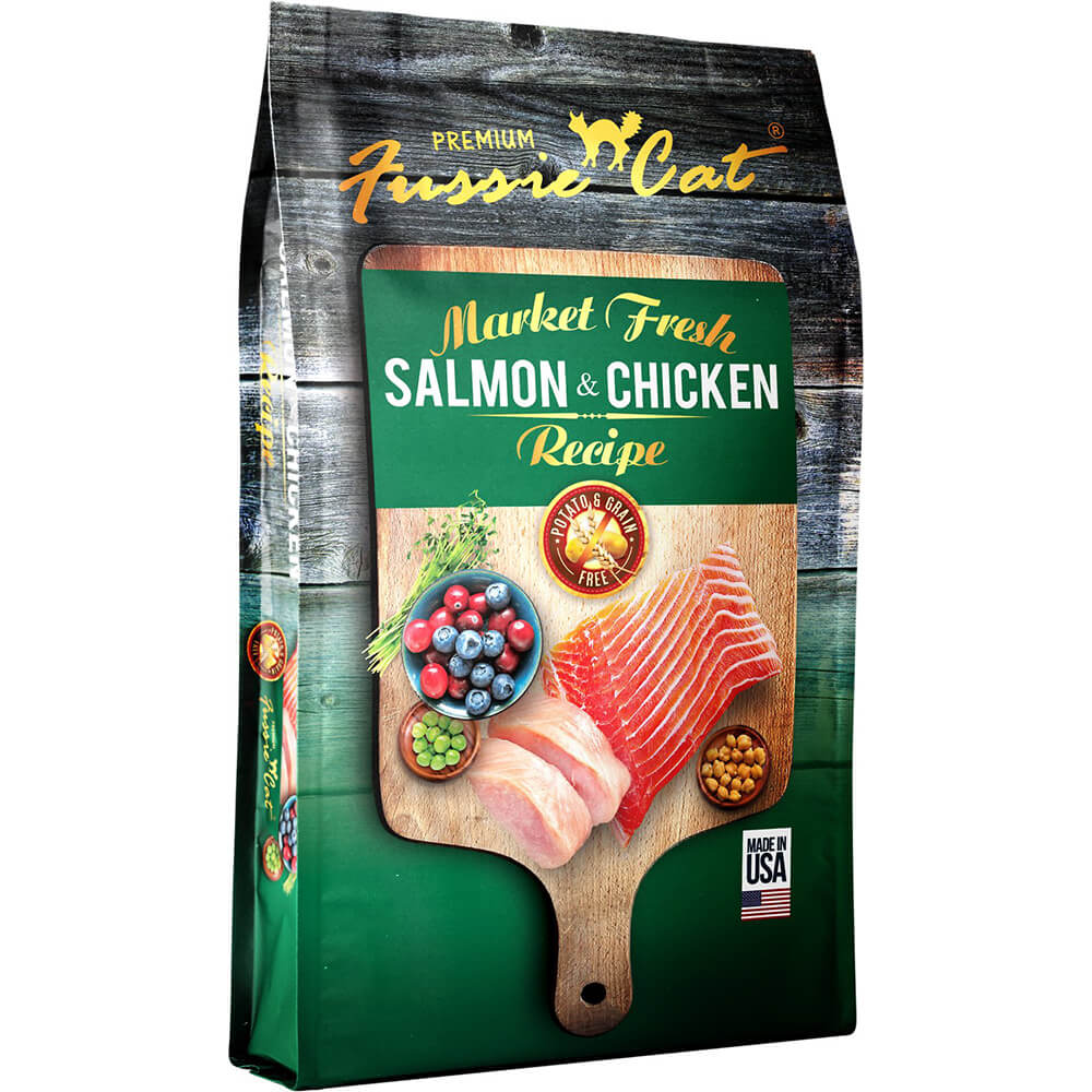 Fussie Cat Market Fresh Salmon & Chicken