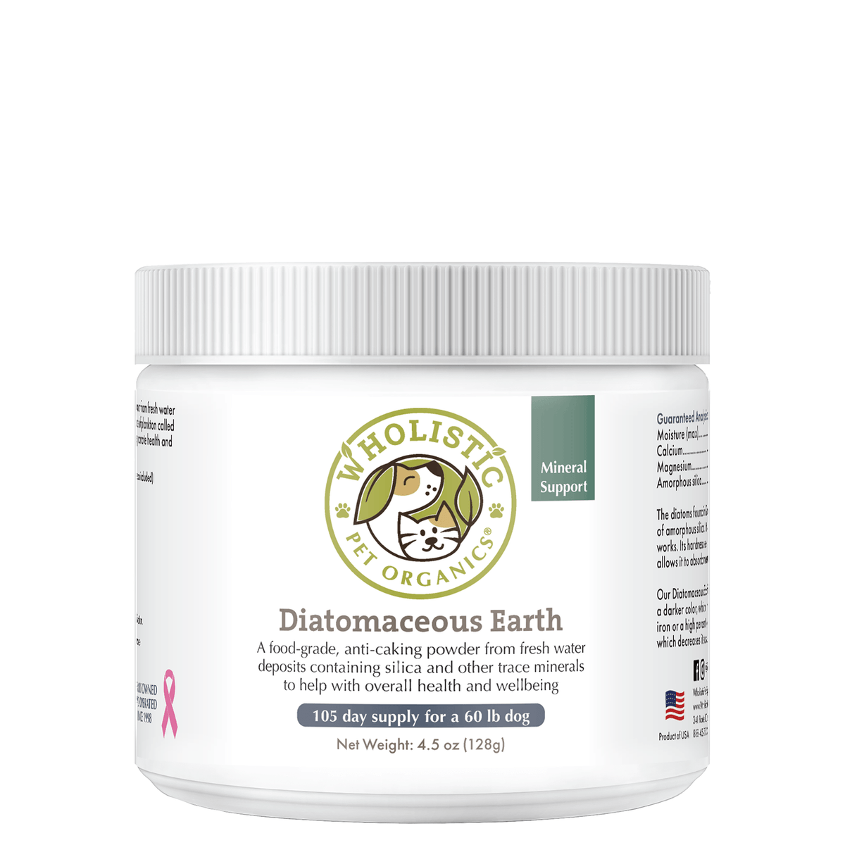 Wholistic Pet Organics Diatomaceous Earth