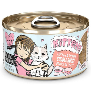 Weruva BFF Kitten Chicken & Salmon Cuddle Buds