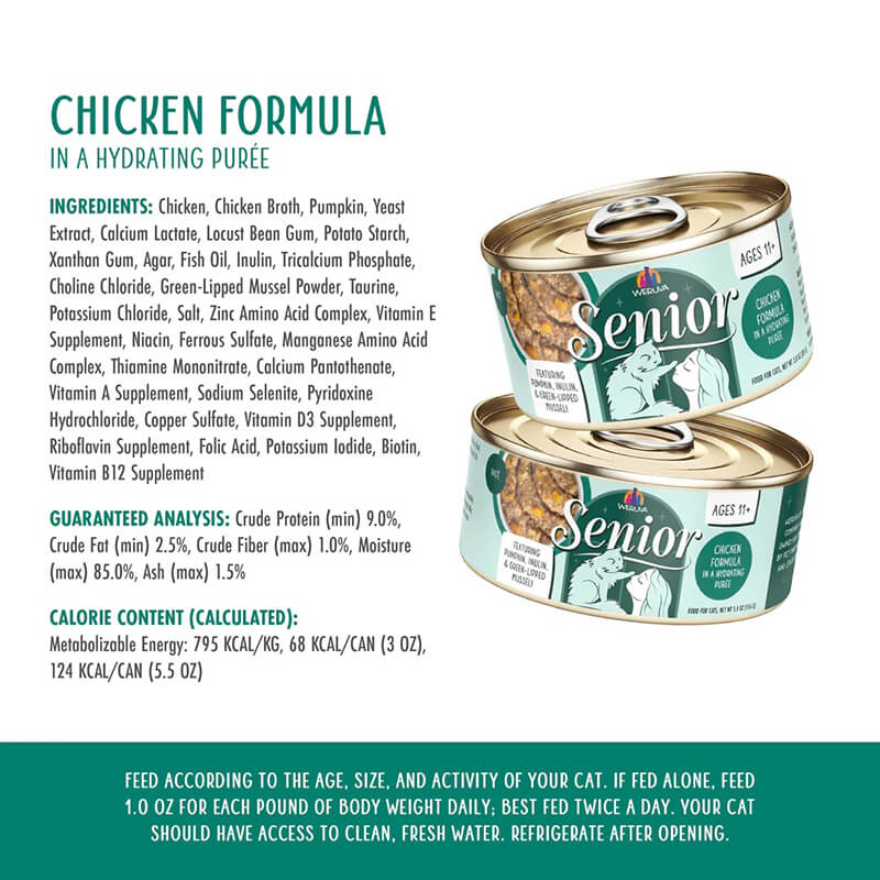 Weruva Senior Chicken Puree