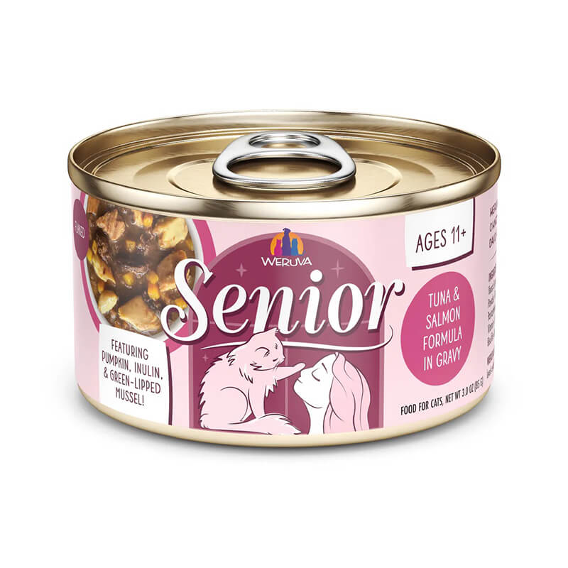 Weruva Senior Tuna & Salmon  in Gravy