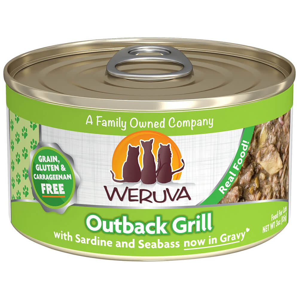 Weruva Outback Grill Sardine & Seabass in Gravy