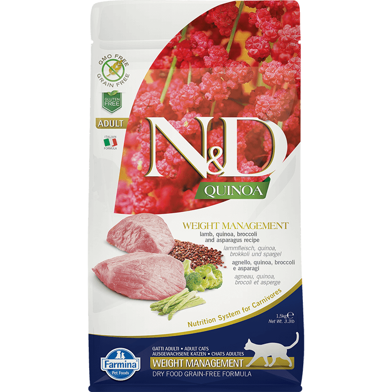 Farmina N&D Quinoa Weight Management Lamb DISCONTUNUED