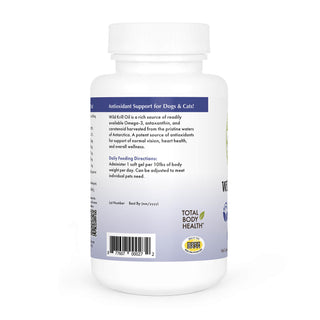 Wholistic Pet Organics Krill Oil Soft Gels