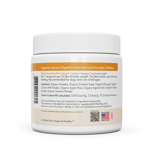 Wholistic Pet Organics Pumpkin Plus