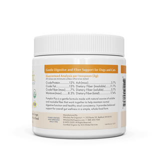 Wholistic Pet Organics Pumpkin Plus